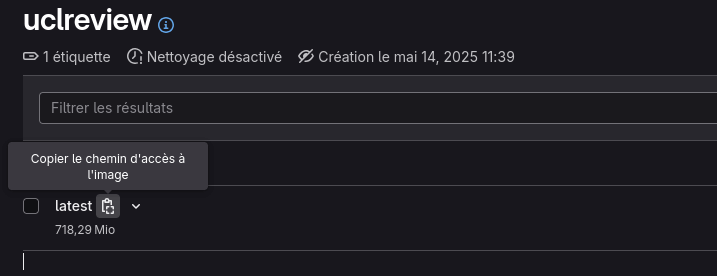 Gitlab docker registry